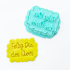 É maravilhoso você estar presente em todas as recordações marcantes da minha vida. Cortador Carimbo Feliz Dia Dos Avos Gourmella