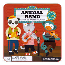 Animal Band On The Go Magnetic Play Set Petitcollage Petit Collage Playset Magnets