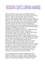 A mix of photos, videos, words, and music. Usman Awang Pdf