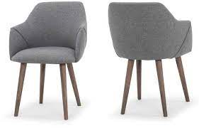 Completed with walnut wood legs for durabilty and a clean finish. Corrigan Studio Gerald Upholstered Dining Chair Dining Chairs Upholstered Arm Chair Upholstered Dining Chairs