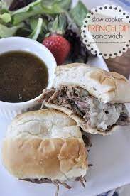 Slow Cooker French Dip Sandwich Recipe Recipes Slow Cooker Recipes French Dip Sandwich