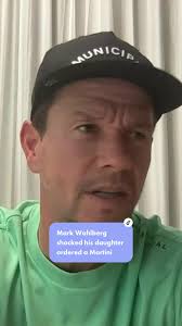 Mark Wahlberg's Daughter Orders Martini in London