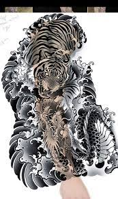 Pin By Thanh Nguyển On Mẫu Hinh Xăm Tay Tiger Tattoo Sleeve Sleeve Tattoos Samurai Tattoo Design