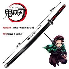 The breath of mist style is derived from the breath of wind. Demon Slayer Kamado Tanjiro Nichirin Blade Cosplay Wooden Sword Hobbies Toys Memorabilia Collectibles Fan Merchandise On Carousell