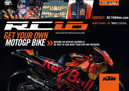 Get the latest motogp racing information and content from photos and videos to race results, best lap times and driver stats. Own A Motogp Ktm Rc16 And A Special Piece Of Our Racing History Ktm Press Center