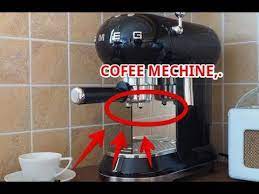 We cleaned it throughly but to no avail. Super Speed Smeg Ecf01 Coffee Machine Youtube