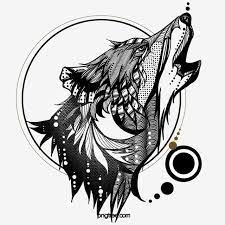 Wolf Howl Wolf Totem Hand Painted Elements Fierce Animal Howl Png Transparent Clipart Image And Psd File For Free Download Wolf Totem Wolf Howling Wolf Clipart