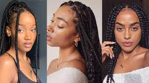 Hair extension is added gradually when your strands are underneath in cornrows. 52 Best Box Braids Hairstyles For Natural Hair In 2021