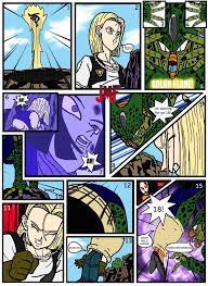 Imperfect Cell Absorbs Android 18 First Comic A Digital Artist Android 18 Artist