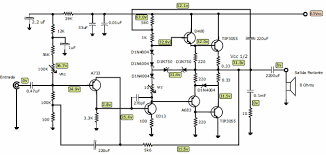 The transistor amplifier circuit is shown in the figure below. 100w Transistor Amplifier Circuit Tip3055 Electronics Projects Circuits