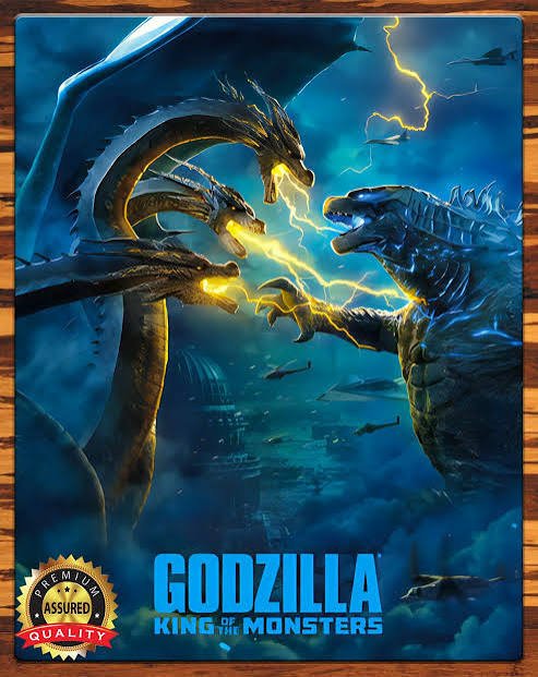 Godzilla - King Of Monsters - 2019 Movie Poster - Metal Sign 11 x 14 | eBay