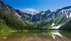 Fish lake 2.7 mi (4.3 km) elevation gain: Avalanche Lake Genuine Montana