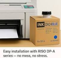 KOSH DA 24 Ink for Duplo Duplicator (Pack of 1, Blue) : Amazon.in:  Computers & Accessories