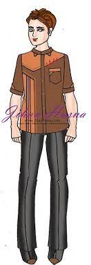 Jual kemeja batik pria lengan panjang baju batik cowok ungu l. Desain Kemeja Pria Ds Ke 11 Kemeja Pria Kemeja Pria