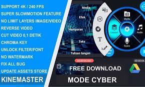 Perlu diketahui bahwa kinemaster merupakan aplikasi mobile yang dirancang secara khusus untuk modifikasi dan pengeditan foto dan video di perangkat yang berbasis. Download Cyber Kinemaster Pro Mod Apk Gratis Tanpa Watermark