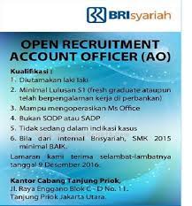 Maybe you would like to learn more about one of these? Lowongan Kerja Bri Syariah Terbaru Hingga 9 Desember 2016 Rekrutmen Lowongan Kerja Bulan Juli 2021