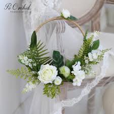 Maybe you would like to learn more about one of these? Peorchid Green White Rose Wedding Door Wreath Floral Hoop Bouquet Modern Wedding Flowers Bouquet Bridal Shower Church Decor Wedding Bouquets Aliexpress