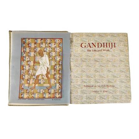 GANDHIJI HIS LIFE AND WORK PUBLISHED ON HIS 75TH BIRTHDAY OCTOBER 2, 1944 - @ | StoryLTD