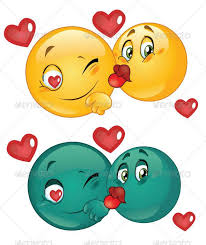 Emoticon Couple Kissing Emoticon Emoji Backgrounds Kissing Couples