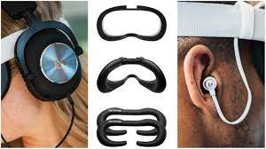 Quest 2 Third Party Accessories Two Logitech Headphones Vr Cover Facial Interface
