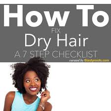 How to add colour to dark hair. The Dry Hair Fix 7 Step Checklist