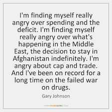 Gary earl johnson (born january 1, 1953) is an american businessman, author, politician, and presidential candidate who served as the 29th governor of new mexico from 1995 to 2003 as a member of the republican party. Gary Johnson Quotes Storemypic Page 1