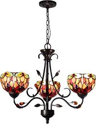 Save On Dale Tiffany Dragonfly Tiffany Chandelier Antique Bronze Th14116 Th14116 Lampsusa