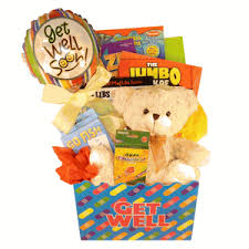 Get well gift basket, package for kids, care package, feel better soon for hospital, covid, recovery w/ activity games, toys candy & snacks. Pin On Get Well Soon Basket