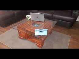 My husband is pretty handy, though, so i showed him a picture and he set out to make it. Wine Crate Coffee Table Youtube