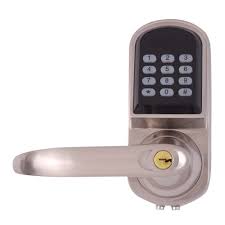 Using very light torque to the tension wrench, insert . Os8015mf Electronic Keyless Deadbolt Door Lock Unlock With Code Mi Fare Cards Mechanical Key Security Lock System Door Locks Aliexpress