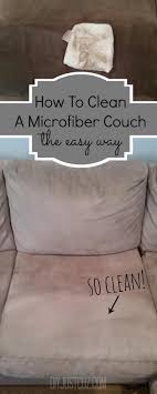 Cleaning A Microfiber Couch With Images Cleaning Microfiber Couch Cleaning Hacks Clean Microfiber