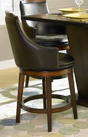 This dining chair has a solid wood structure with commercial grade upholstery, material will guarantee a long lasting service with the upmost comfort. Homelegance Bayshore Swivel Counter Height Chair Leatherette 5447 24s At Homelement Com