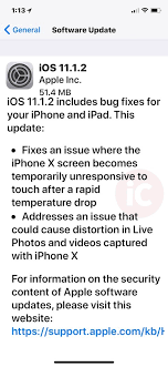 By ian paul pcworld | today's best tech deals picked by pcworld's editor. Apple Releases Ios 11 1 2 Download For Iphone Ipad Ipod Touch U Iphone In Canada Blog