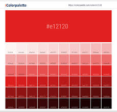Here are some of the associations that red has. Hex Color Code E12120 Akira Red Color Information Hsl Rgb Pantone