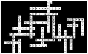 Learn vocabulary, terms and more with flashcards, games and other study tools. Gemstone Crossword Puzzle Collection International Gem Society