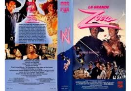 Zorro: The Gay Blade (1981) VHS Video Cover Art