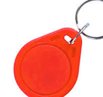 RFID брелок MIFARE 1K (KEY-TAG) красный