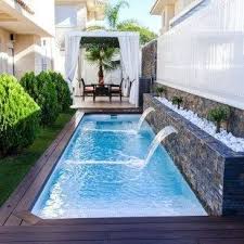 31 Tolle Kleine Hinterhof Design Ideen Mit Pool In 2020 Small Backyard Pools Diy Swimming Pool Backyard Pool