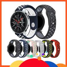 Another silicone band for the samsung galaxy watch active. Samsung Galaxy Watch 46mm Gear S3 Watch Band Silicone Strap Sport Bracelet Wristband 22mm Shopee Indonesia