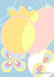 She belonged to a group called the five, a circle of women. Hilma Af Klint Inspired Print Cute Cartoon Wallpapers Album Cover Art Energy Art