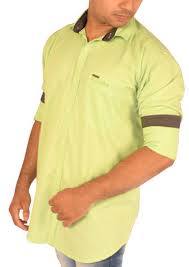 Lime green is a color. Men S Shirt Green Lemon Color Cotton Satin At Rs 345 Piece Plain Shirt Id 16545313888