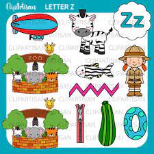 While there's one food that begins with the letter z that's obvious and another you can probably guess, there are many more you would never suspect. Alphabet Clip Art Letter Z Words By Clipartisan Tpt