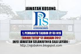 Politeknik ibrahim sultan, km 10, jln kong kong, 81700 pasir gudang, johor darul takzim, malaysia. Jawatan Kosong Politeknik Ibrahim Sultan Pis 12 Januari 2017