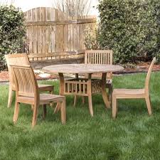 4 Ft Grand Hyatt Round Teak Dining Table Westminster Teak In 2020 Westminster Teak Beautiful Outdoor Furniture Teak Dining Table