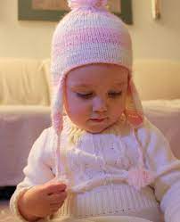 Everyday Art Children S Knit Ear Flap Hat Child Hat Knitting Pattern Ear Flap Hats Knitted Hats Kids