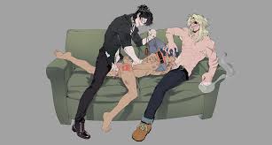 Rule 34 Dev - 2020s 2024 2boys bara bear beard blackmail blush body_hair  circumcised classroom clothed clothed_sex cum digital_drawing_(artwork)  digital_media_(artwork) elliot_karponzi english_dialogue english_text  fuck_you_daily_wire fucking gay ...