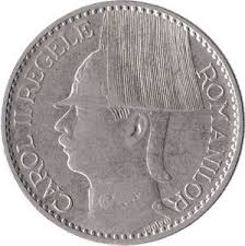 Munze 50 Lei Rumanien 1930 1940 Konigreich Carol Ii Wcc Km55