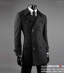 Click To Buy Grey Casual Double Breasted Wool Coat Men Suits 2017 Trench Jackets Mens Wool Coats O Trench Coat Men Mens Wool Coats Blazers For Men Casual Shop the top 25 most popular 1 at the best prices! trench coat men mens wool coats