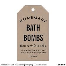 Homemade Diy Bath Bomb Packaging Label Zazzle Co Uk Bath Bomb Packaging Bath Bombs Diy Diy Bath Products
