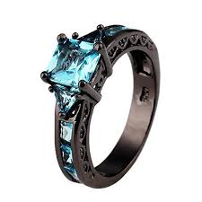 Black And Blue Wedding Ring Robot Check Jewelry Sales Black Gold Ring Black Gold Jewelry Blue Wedding Rings